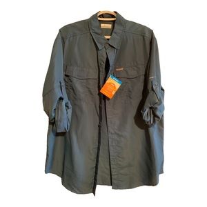 NWT Columbia mens performance LS shirt